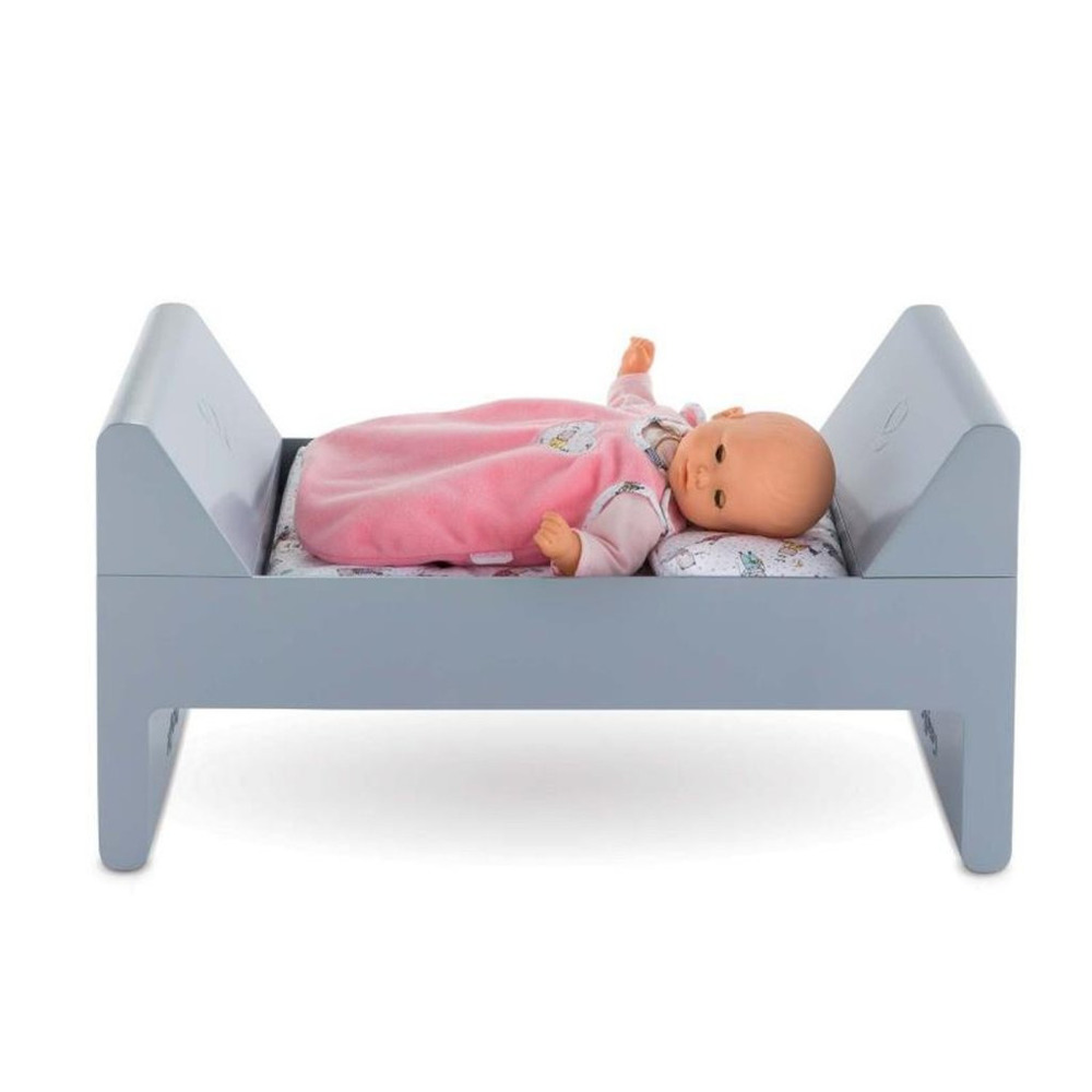 Corolle Flip Over Crib & Bed w/Mattress For 12"-17" Doll Accessory New  in Box - Picture 5 of 16